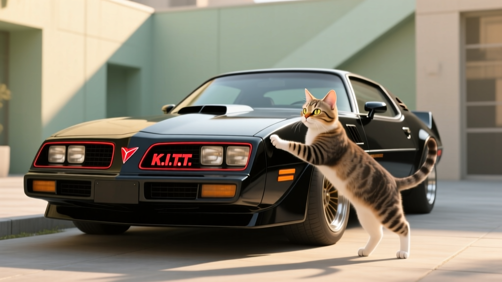 Why Your Cat Keeps Scratching Vintage 80s Cars (Especially KITT!) — The Real Behavioral Science Behind A-Team Kitt History & How to Redirect It Without Guilt or Glue