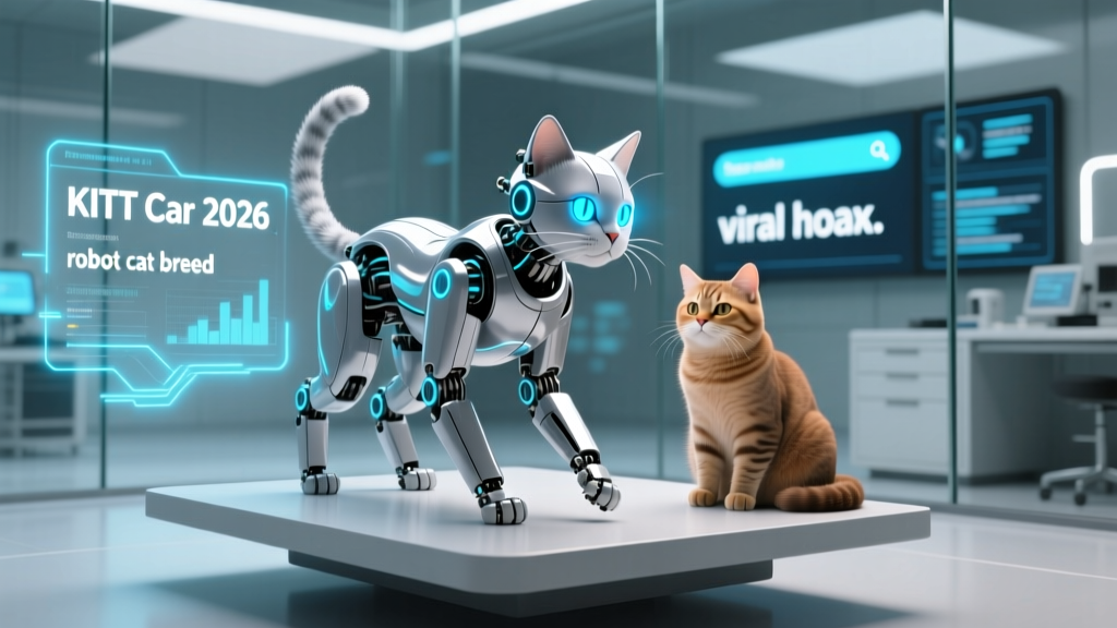 What Was KITT Car 2026? The Viral Cat Breed Hoax Explained — Why Thousands Searched for a 'Robot Cat' That Doesn’t Exist (And What Real Breeds You Should Know Instead)
