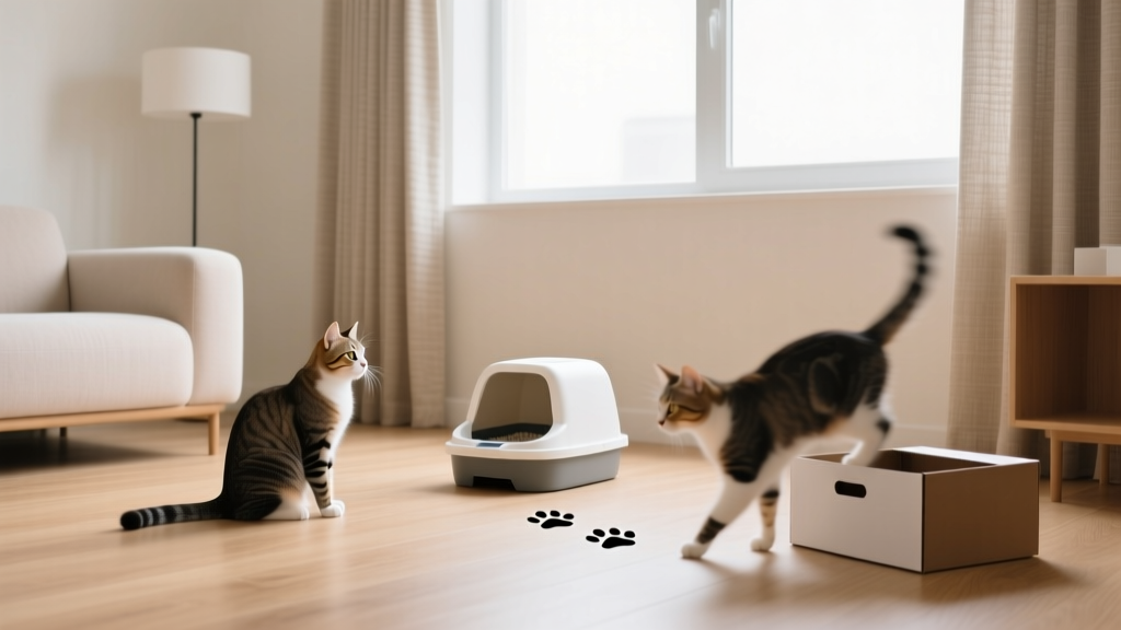 Will cat copy anothers litterbox behavior? The truth about feline litter box mimicry — what research reveals (and why your second cat may suddenly start using the wrong box)