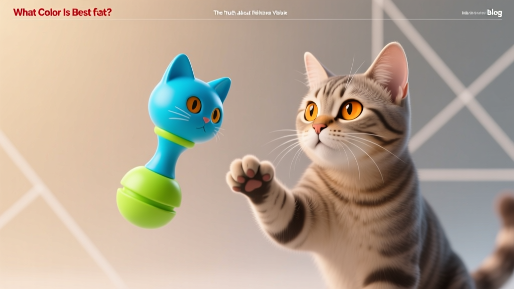 What Color Toy Is Best for Cats? The Truth About Feline Vision (Spoiler: It’s Not What You Think — And Bright Red Is Nearly Invisible)