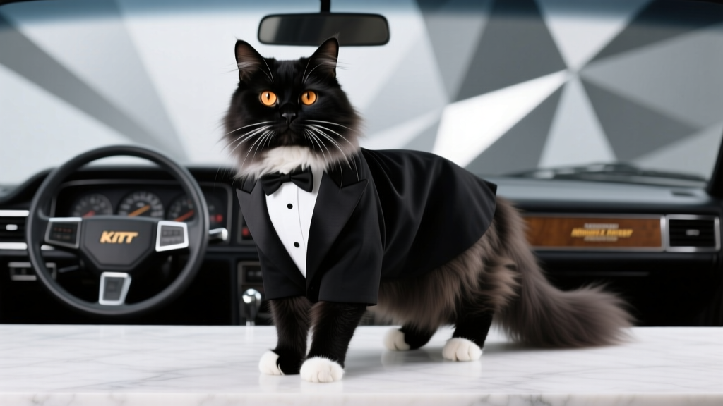 What Was the KITT Car Persian? Unmasking the Viral Myth Behind That Tuxedo Cat — And Why Real Persians Deserve Better Than Internet Gags