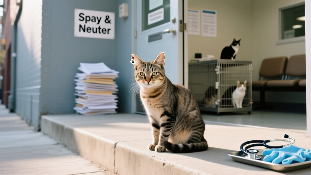 Does spaying change cat behavior for stray cats? What shelter vets *actually* see in 3,200+ cases — and why your unspayed tom’s yowling may stop in 10 days (not 3 months)