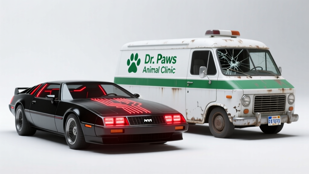 What Was KITT’s Rival Car? Veterinarian Confusion Explained — Why Fans Keep Mixing Up Knight Rider’s Cars With Animal Care (And How to Spot the Mix-Up)