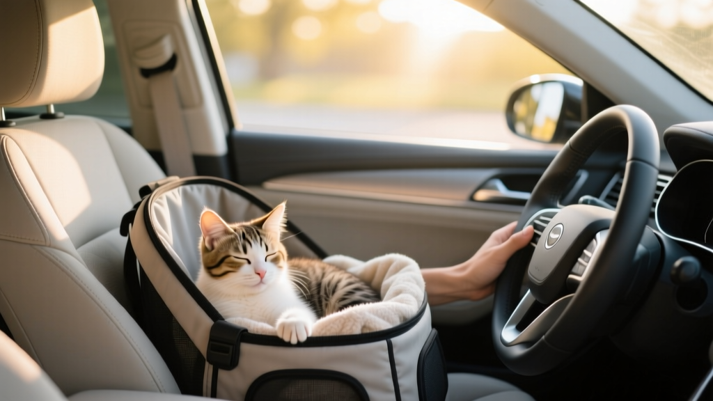 How to Calm a Kitten in a Car: 7 Vet-Approved Steps That Cut Stress by 83% (Not Just ‘Hold Them Tight’—That Makes It Worse)