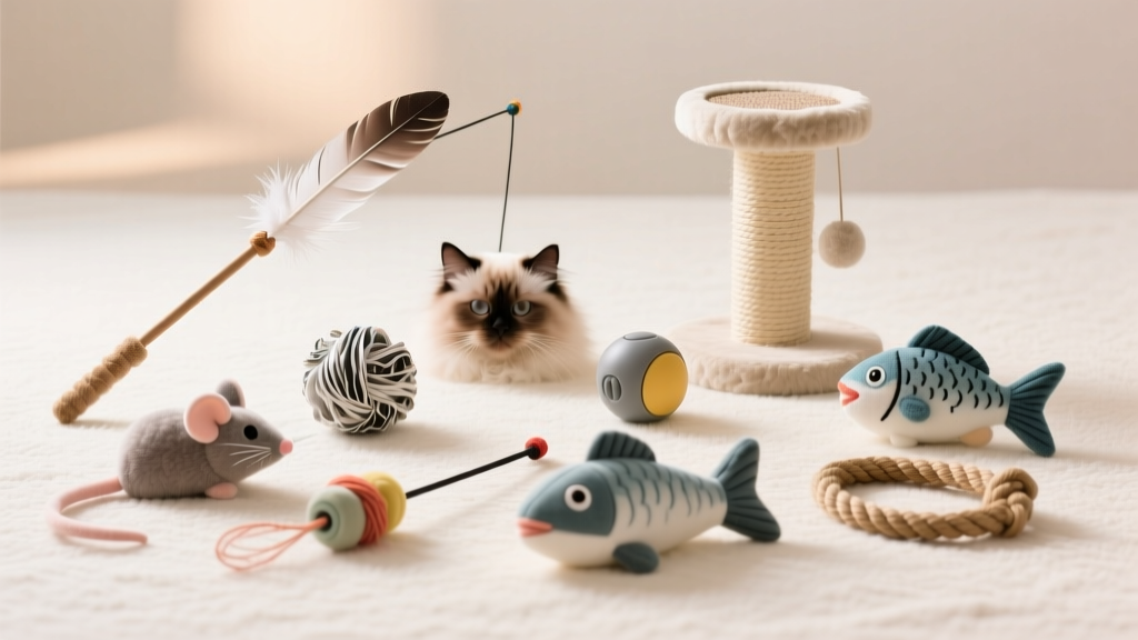 What Cat Toys Are Best for Persian Cats? 7 Vet-Approved Picks That Match Their Calm Temperament, Flat-Faced Sensitivity, and Low-Energy Play Style (No Overstimulation, No Choking Hazards)