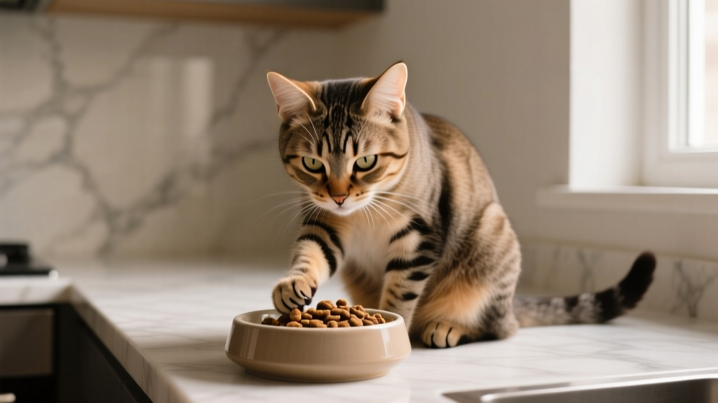 What Is a Cat's Behavior Dry Food? 7 Hidden Signals Your Cat Sends at Mealtime (And What They *Really* Mean About Trust, Stress, or Boredom)