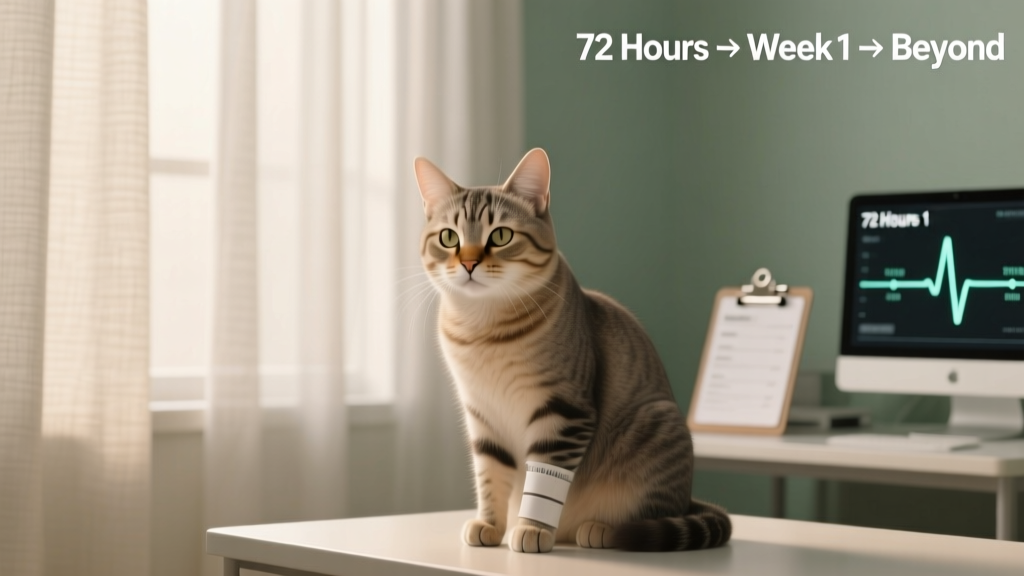 How Long After Spaying Does Behavior Change in Cats? What Veterinarians Actually See in the First 72 Hours, Week 1, and Beyond — Plus 5 Red Flags You Should Never Ignore