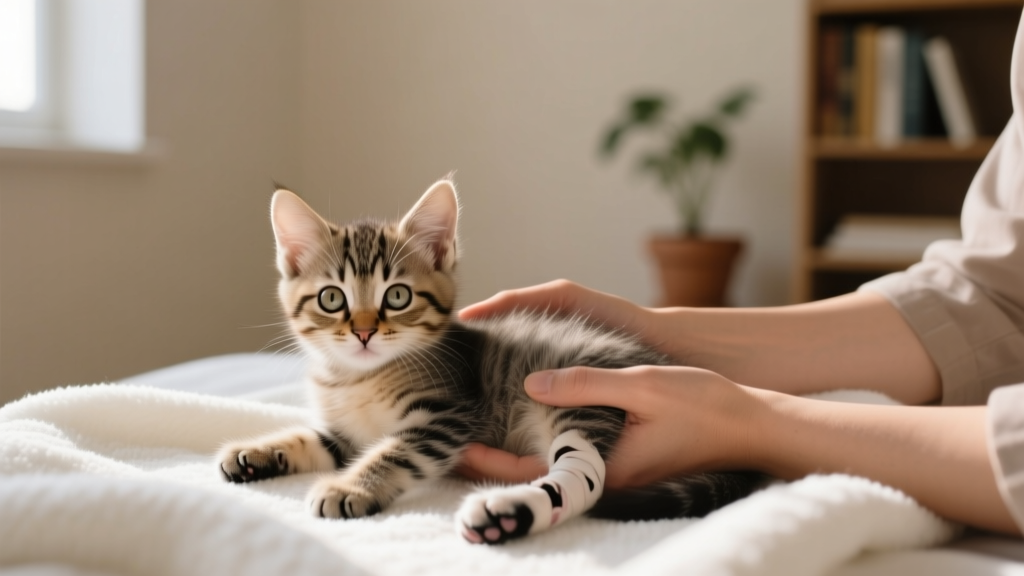 How to Care for a Paralyzed Kitten: A Step-by-Step Survival Guide That Saves Lives (Not Just Limbs) — What Vets Wish Every Owner Knew Before the First 72 Hours