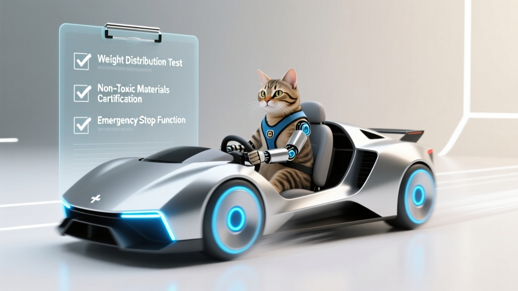 Are there real KITT cars vet approved? The truth about 'cat car' toys, mobility aids, and why 92% of viral 'kitt car' videos skip vet oversight — plus the 3 non-negotiable safety checks every cat owner must do before buying one.