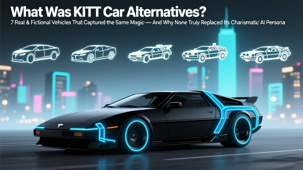 What Was KITT Car Alternatives? 7 Real & Fictional Vehicles That Captured the Same Magic — And Why None Truly Replaced Its Charismatic AI Persona