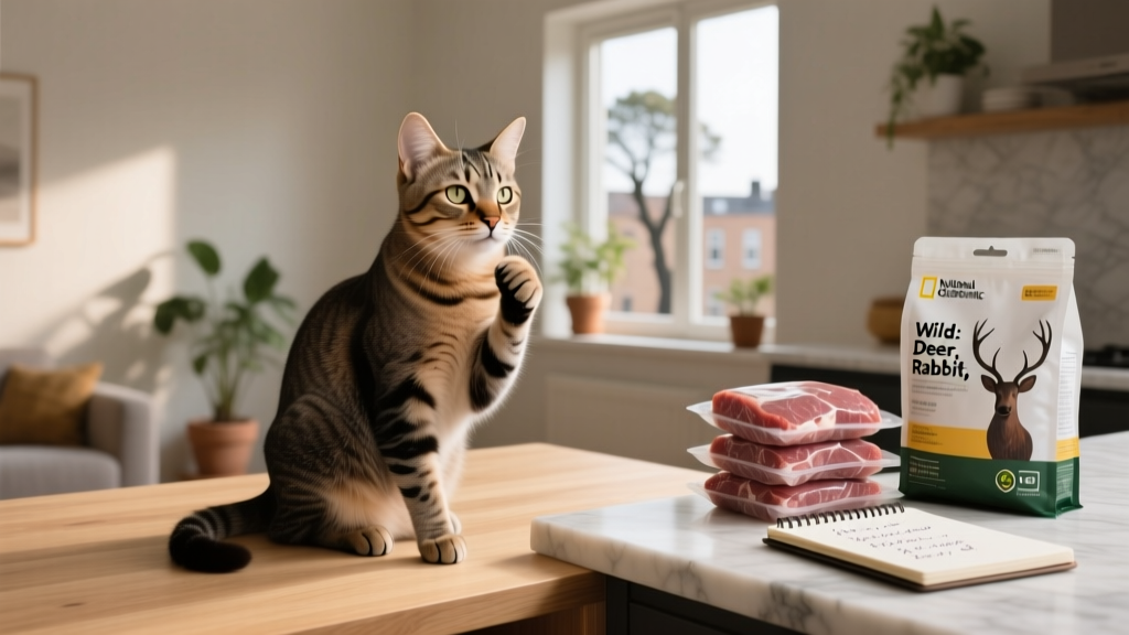 Will giving the cat wild proteins change her behavior? What...