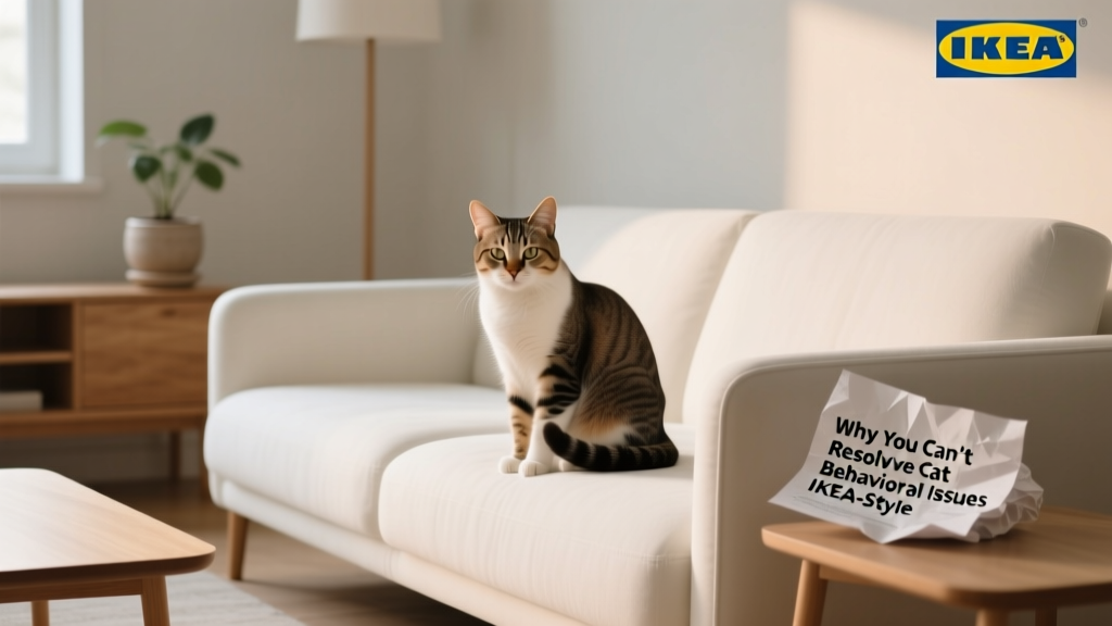 Why You Can’t Resolve Cat Behavioral Issues IKEA-Style (And What Actually Works Instead: A Vet-Backed 7-Step Reset for Stressed, Scratching, or Litter-Box-Avoiding Cats)