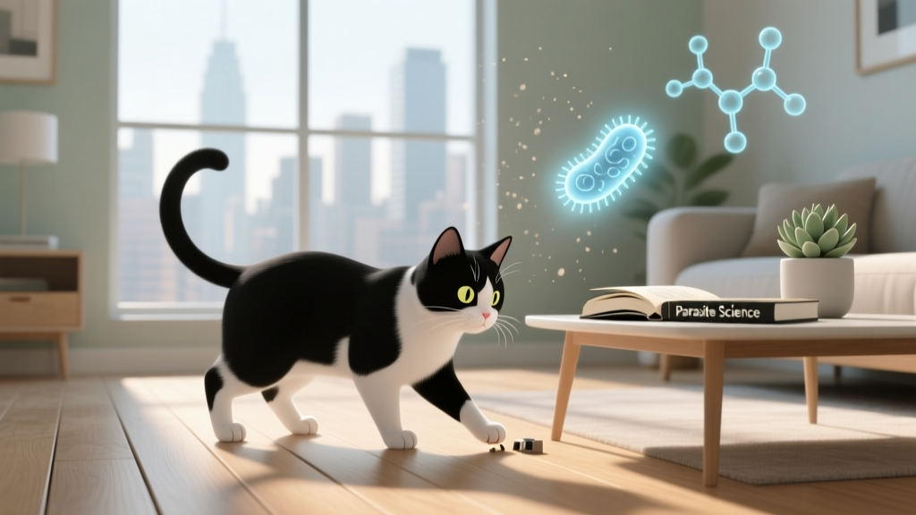 Does Toxoplasma Gondii Really Change Your Indoor Cat’s Personality? What Science Says About Aggression, Anxiety, and 'Zombie Cat' Myths — And Why Most Indoor Cats Are Safer Than You Think