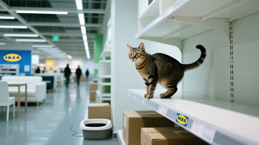 Why Cats Change Behavior at IKEA: 7 Hidden Environmental Triggers You’re Overlooking (and How to Fix Them Before Your Cat Stops Using the Litter Box)