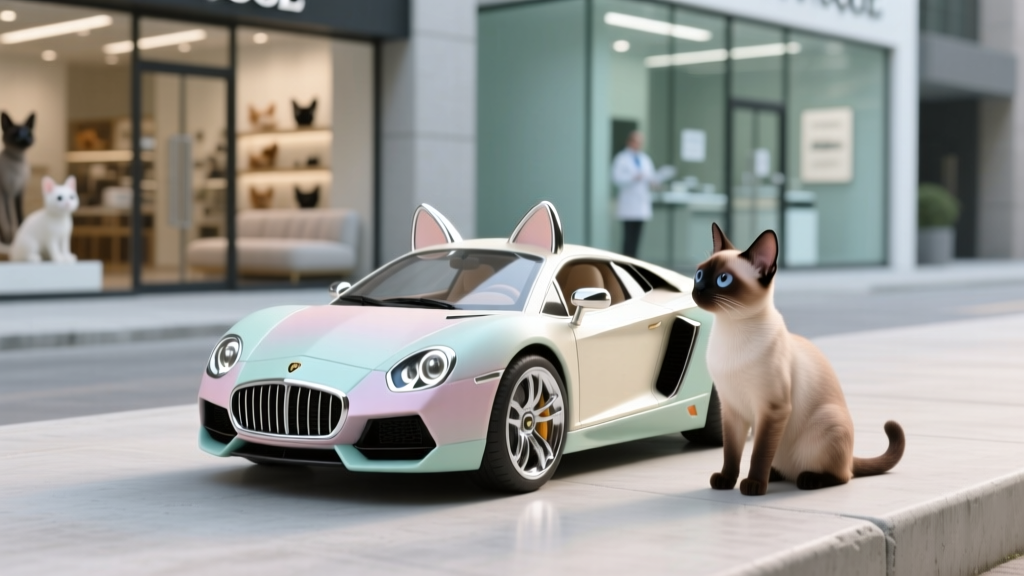 Are There Real Kitty Cars for Small Breeds? The Truth Behind Viral Mini Cat Vehicles — What Veterinarians & Breeders Say About Safety, Legality, and Why Most 'Kitty Cars' Are Custom Art, Not Pet Transport
