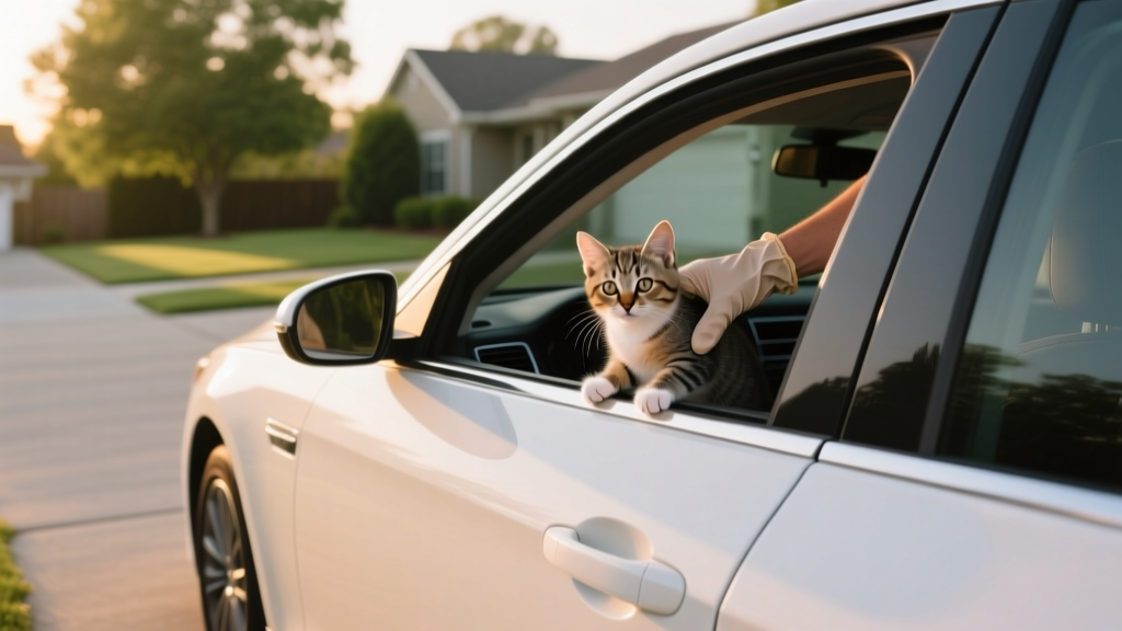 How to Get Kitten Out of Car Safely: 7 Calm, Vet-Approved Steps That Work Every Time (No Chasing, No Stress, No Injury)
