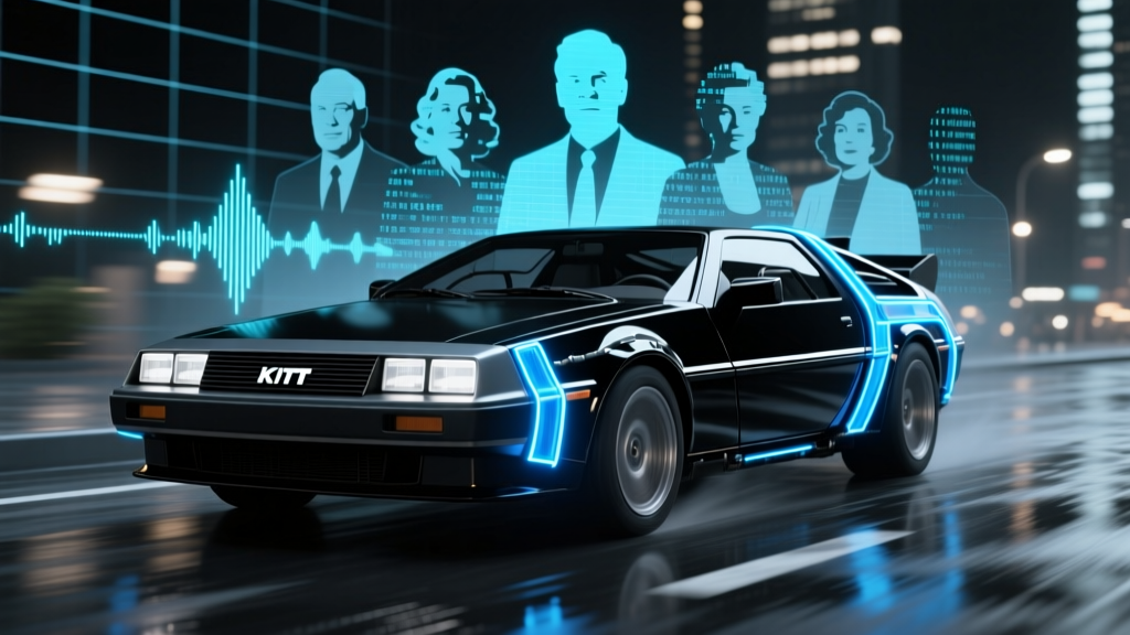 Who Voiced KITT the Car? The Real Voice Behind Knight Rider’s Iconic AI — And Why That Performance Changed How We Think About Talking Machines (Spoiler: It Wasn’t Just One Person)