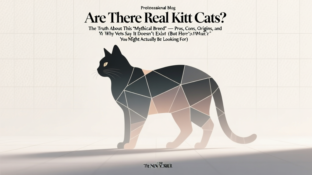 Are There Real Kitt Cats? The Truth About This 'Mythical Breed' — Pros, Cons, Origins, and Why Vets Say It Doesn’t Exist (But Here’s What You Might Actually Be Looking For)