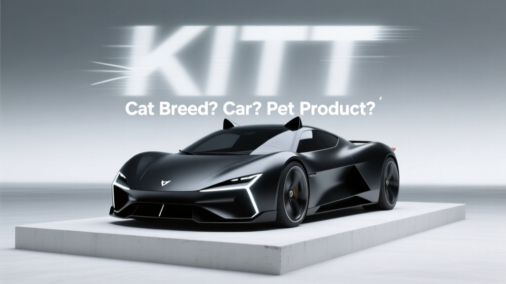Are There Real KITT Cars 2026? The Truth Behind the Viral Misconception — Why No Cat Breed, Car, or Pet Product Uses That Name (And What You Should Actually Look For Instead)