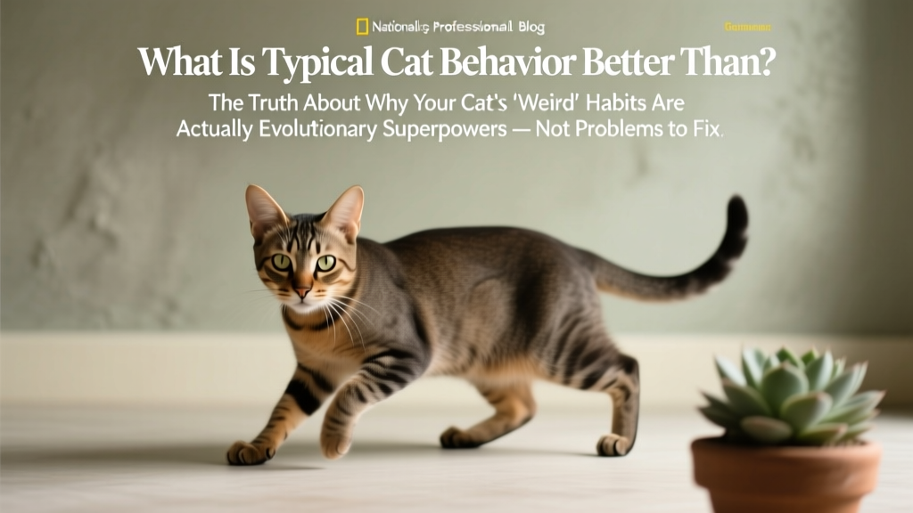 What Is Typical Cat Behavior Better Than? The Truth About Why Your Cat’s 'Weird' Habits Are Actually Evolutionary Superpowers — Not Problems to Fix