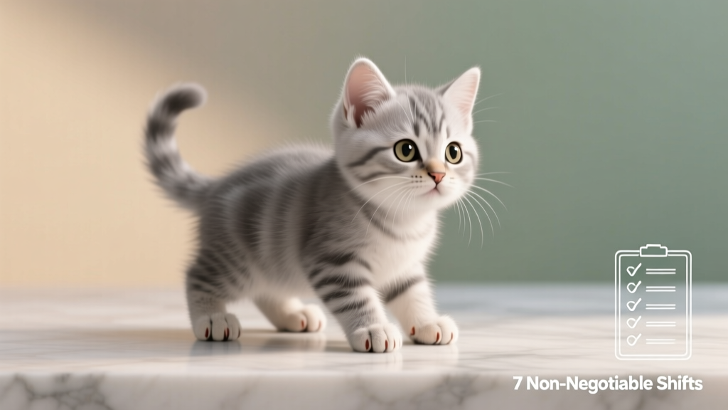 How to Take Care of a Kitten 6 Months Old: The 7 Non-Negotiable Health & Behavior Shifts Most Owners Miss (And Why Skipping #4 Risks Lifelong Issues)