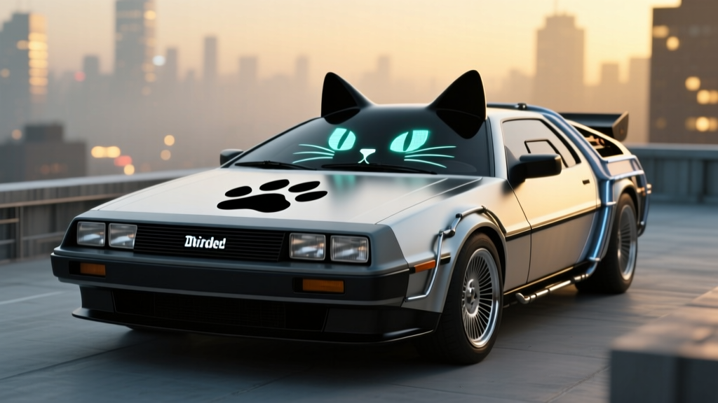 Who Owns the Original KITT Car for Kittens? The Shocking Truth Behind That Viral 'Cat-Driven' DeLorean Hoax — And Why Every Cat Lover Needs to Know the Real Story