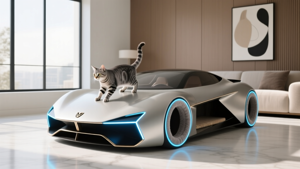 What Car Kitt Knight Rider for Indoor Cats? Why Your Cat Doesn’t Need a Talking Pontiac—But *Does* Need This Science-Backed Alternative (7 Safe, Vet-Approved Play Systems That Actually Work)