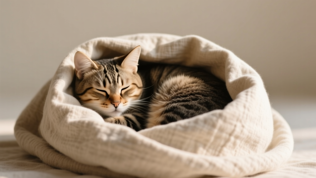 What Is Cat Nesting Behavior Grain Free? (Spoiler: It Has Zero to Do With Your Cat’s Food — Here’s What Actually Triggers That Cozy Burrow & How to Support It Safely)