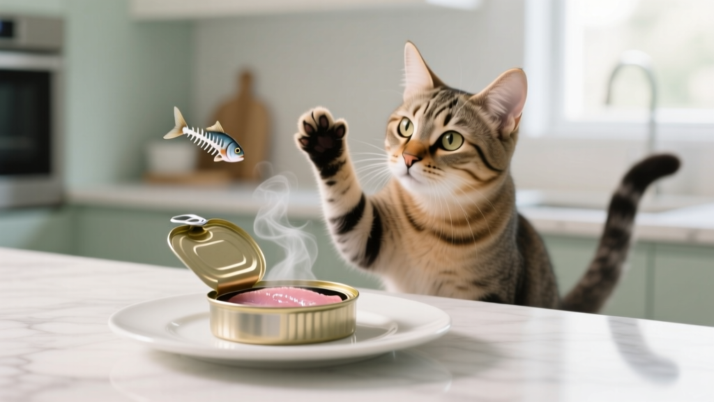 Does a tuna fish diet influence cat behavior? Veterinarians...