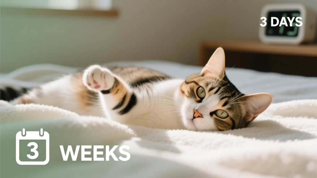 How Soon After Neutering Does Cats Behavior Change? What Every Owner Needs to Know — Because Waiting 3 Days vs. 3 Weeks Makes All the Difference in Stress, Territory Conflicts, and Household Harmony