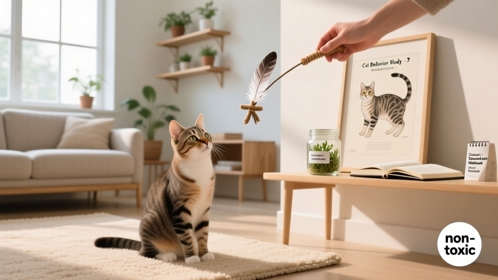 How to Study Cat Behavior Non-Toxic: 7 Safe, Science-Backed Methods That Don’t Stress Your Cat (or Poison Your Home)