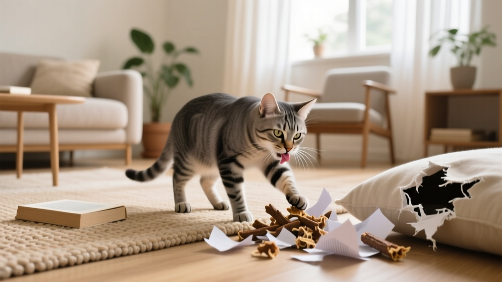 Why Does My Cat Suddenly Chew Everything—and Is It Safe to Buy Chew Toys from Chewy? A Behavior-First Guide to Stopping Destructive Chewing Before It Damages Your Home (or Your Cat’s Health)
