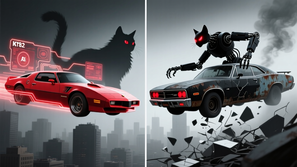 What Was Kitt’s Rival Car Versus? — The Real Story Behind KITT vs. KARR (and Why Cat Lovers Keep Mixing Up 'Kitt' With Breeds Like Maine Coon vs. Ragdoll)