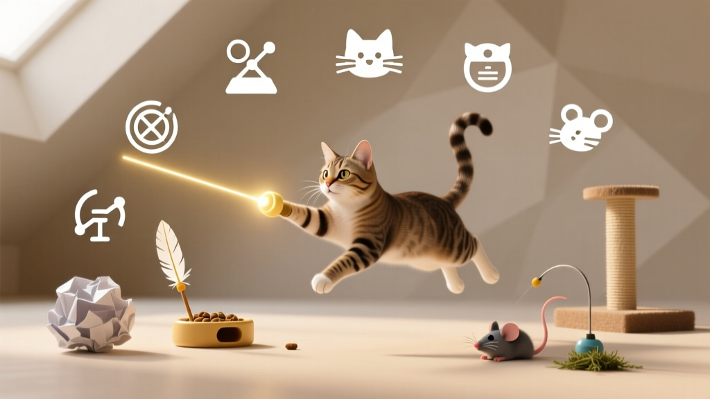 What's the Best Cat Toy Tips For Busy Owners? 7 Science-Backed, Vet-Approved Strategies That Cut Destructive Behavior by 68% (No More Shredded Couches or Midnight Zoomies)
