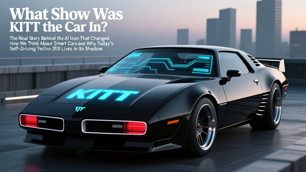 What Show Was KITT the Car In? The Real Story Behind the AI Icon That Changed How We Think About Smart Cars—and Why Today’s Self-Driving Tech Still Lives in Its Shadow