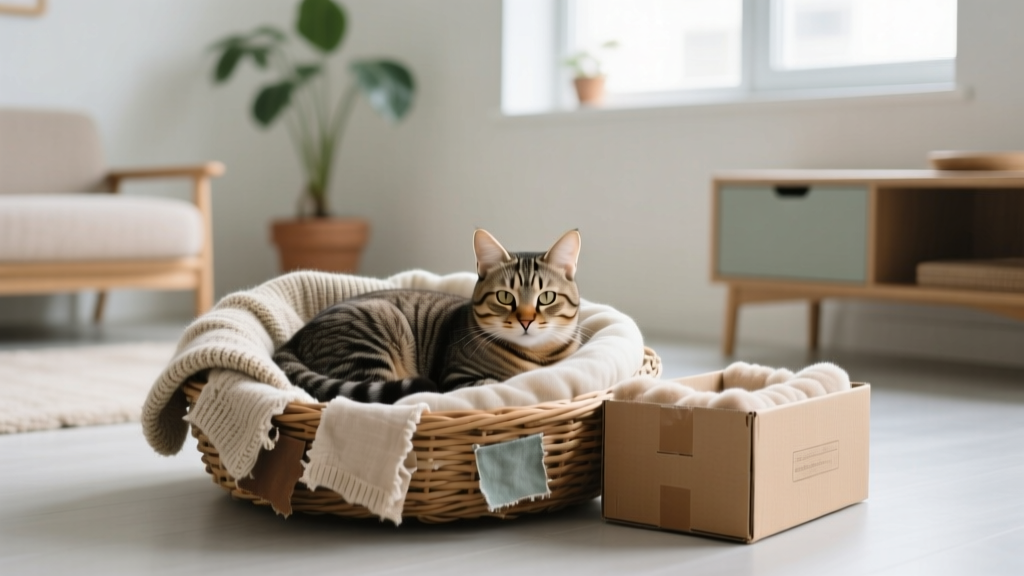 What Is Cat Nesting Behavior Budget Friendly? 7 Proven Ways to Support Your Cat’s Natural Instincts Without Spending $100 — From Vet-Reviewed DIY Hides to Repurposed Household Items That Actually Work