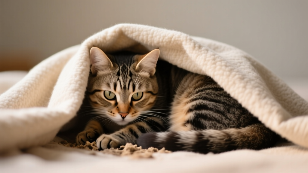 What Is Cat Nesting Behavior Target? 7 Hidden Reasons Your Cat Is Digging, Circling & Settling—And When It Signals Stress, Pregnancy, or Illness (Not Just ‘Cuteness’)