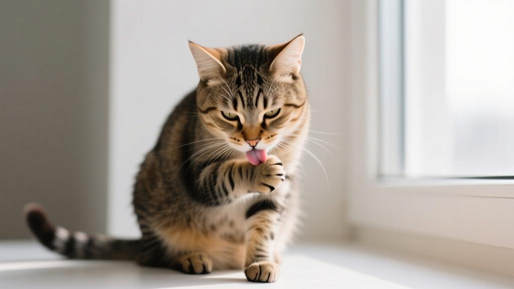 When cats behavior for grooming isn’t just ‘cleaning’ — 7 hidden signals your cat is stressed, in pain, or trying to communicate with you (and what to do before it escalates)