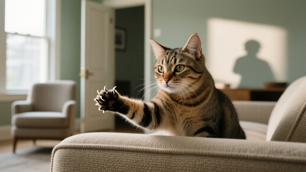 Why Your Cat Scratches the Couch When Guests Arrive (and What Their Social Behavior for Scratching *Really* Reveals About Stress, Trust, and Territory)