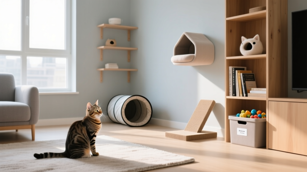 How to Stop Cat Behavior in Small House: 7 Science-Backed, Space-Smart Fixes That Actually Work (No Punishment, No Renovation Needed)