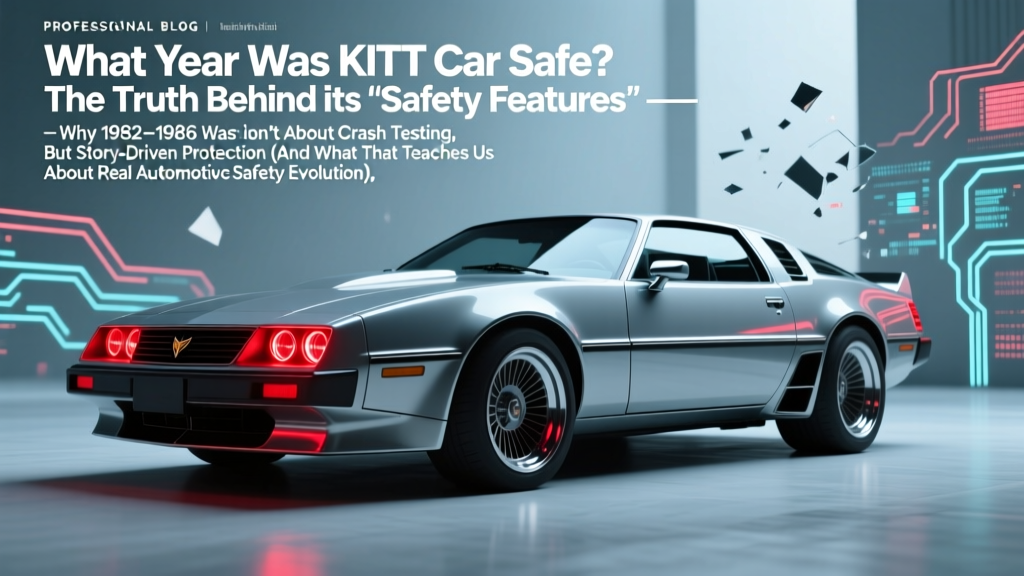 What Year Was KITT Car Safe? The Truth Behind Its 'Safety Features' — Why 1982–1986 Wasn’t About Crash Testing, But Story-Driven Protection (And What That Teaches Us About Real Automotive Safety Evolution)