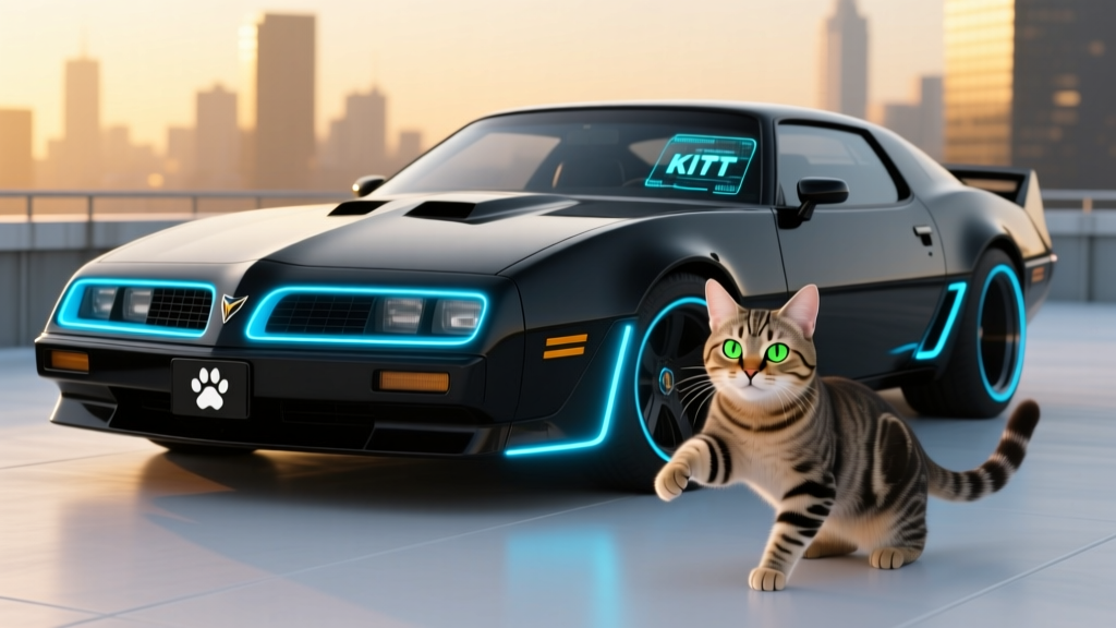 What Kinda Car Was KITT Target? You’re Not Alone — We Just Solved the #1 Confusion Between Knight Rider’s KITT and Real-World Cat Breed Names (Yes, ‘Kitt’ Is a Thing in Feline Circles)