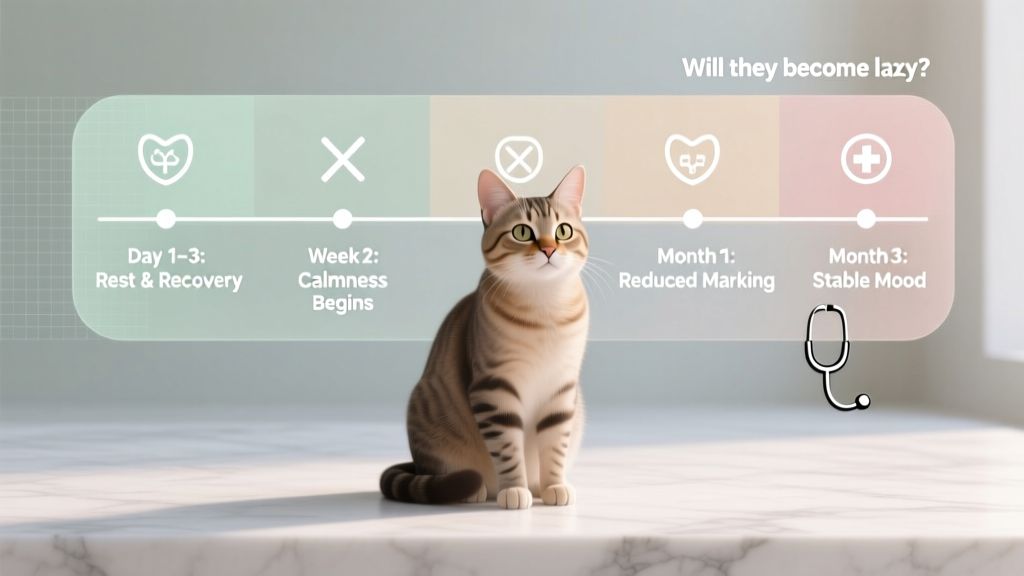 Will my cats behavior change after neuter? What actually happens (and what won’t) — a vet-reviewed timeline of real behavioral shifts, debunking 5 myths that keep owners up at night