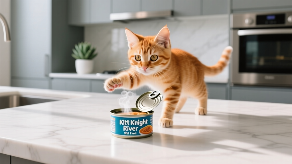 What Car Kitt Knight Rider Wet Food?