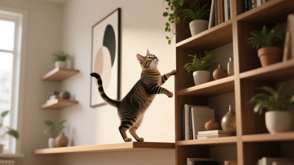 How to Interpret Cat Behavior for Climbing: 7 Subtle Signs Your Cat Is Planning a Vertical Escape (and Why Ignoring Them Leads to Broken Vases, Scratched Walls, and Midnight Acrobatics)