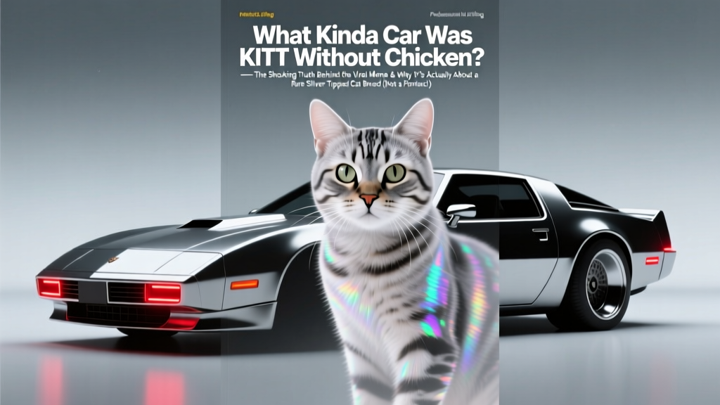 What Kinda Car Was KITT Without Chicken? — The Shocking Truth Behind the Viral Meme & Why It’s Actually About a Rare Silver-Tipped Cat Breed (Not a Pontiac!)