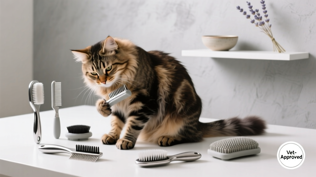 What Are Best Cat Toys for Grooming? 7 Vet-Approved Play Tools That Actually Reduce Shedding, Prevent Mats, and Catch Skin Issues Early (Without Stress or Struggle)