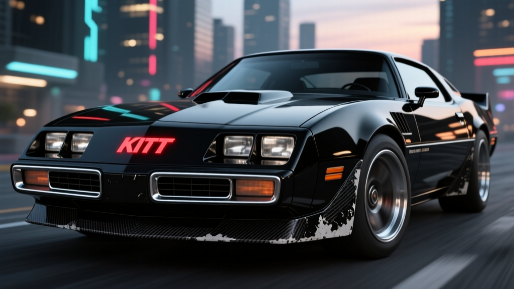 What Kind of Car Is KITT From Knight Rider? The Truth Behind the Iconic Black Pontiac Trans Am — Not Just a Muscle Car, But a Revolutionary AI Prototype That Changed TV Forever