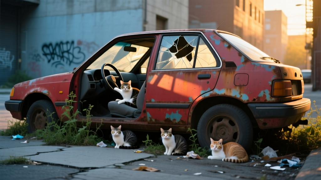 What Car Was KITT for Feral Cats? The Surprising Truth Behind Urban Cat Colonies Using Abandoned Vehicles as Shelter — And Why It’s a Bigger Welfare Issue Than You Think