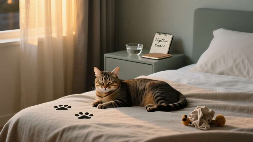How to Reduce Demanding Cat Behavior at Night: 7 Vet-Backed Strategies That Actually Work (No More 3 a.m. Yowling or Paw-Poking)